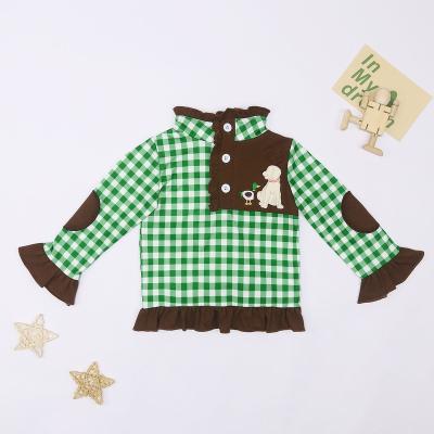 China Breathable Factory Wholesale Custom Dog With Duck Boy Jacket Coat Boys Clothing Boutique Boys Embroidery Sweater for sale