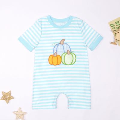 China New Summer Spandex Infant Cotton/Cotton Clothes Comfortable Boys Jumpsuits Newborn Baby Boy Romper for sale