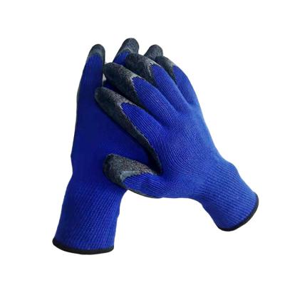 China Daily Work /Manufacturing Cotton Knitted Ply Latex Coated Gloves For Construction Hand Work for sale