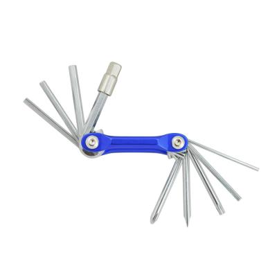 China Portable 10 In 1 Ningbo Mini Bike Hand Tool Multi Bicycle Repair Tools for sale