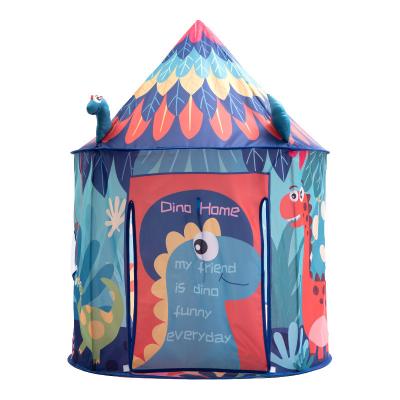 China Sports Toy Custom Digital Printing Cartoon Dinosaur Kids Play Tent Game House for sale