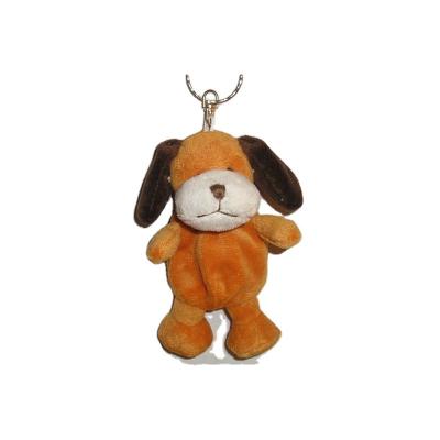 China For Promotion JM8215 Plush Dog Trained Coin Purse With Keychain for sale