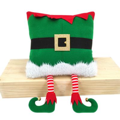 China Creative Xmas Elf Plush Pillow Holiday Decoration for Gifts for sale