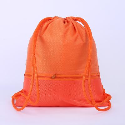 China Drawstring Shoe Bag Polyester Package Pouch Travel Shoe Eco-Friendly And Economical Dust Bag for sale