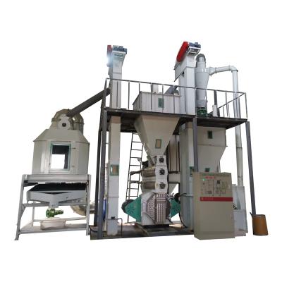 China Hotels Factory Direct Sales High Quality 100kg~2000kg Automatic Floating Fish Feed Processing Line Machine Factory for sale