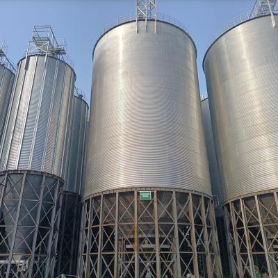 China Factory Steel 10000 Ton Grain Silo Prices Wheat Storage Grain Silo Cost Price Silos For Cereal for sale