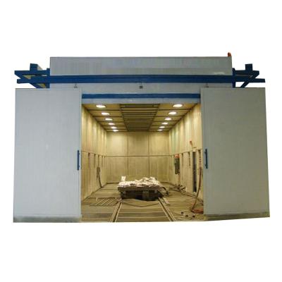 China Steel exterior cleaning industrial sand blasting machine/cabin shot blasting room for sale for sale