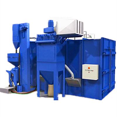 China Burnishing Industrial Sand Blasting Cabinet Sand Blasting Room Sand Blasting Booth For Sale for sale