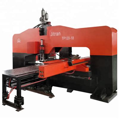 China Building Material Shops Thick Steel Plate CNC Hydraulic Punching Machine For Special Plate for sale