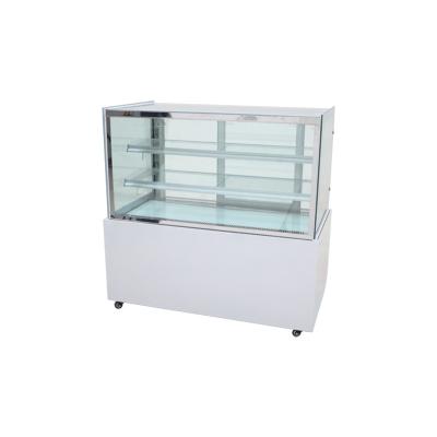 China Single-temperature Cake Glass Display Cooler Frost Free Good Quality Hot Selling Refrigerator Showcase for sale