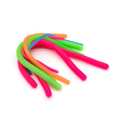 China Relieve Stress Wiggle Toy String Noodle Stretchy String Wiggle Stretchy String Wiggle Sensory Toys for sale