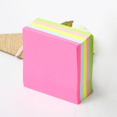 China Amazon Sticky Note 3x3 Inch 26 Colors Notes Printing Custom Selling Amazon Sticky Note Self Adhesive Hot Sticky Logo for sale