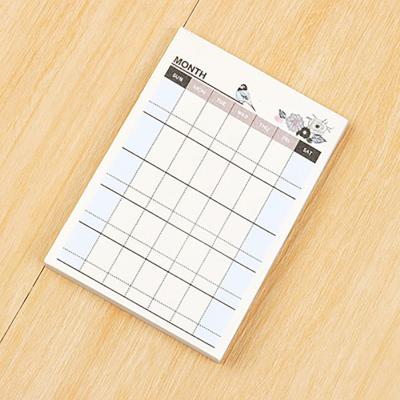 China Chinese Self-adhesive Sticky Note Pad Protective Planner Cartoon Wholesale Manufacturers for sale