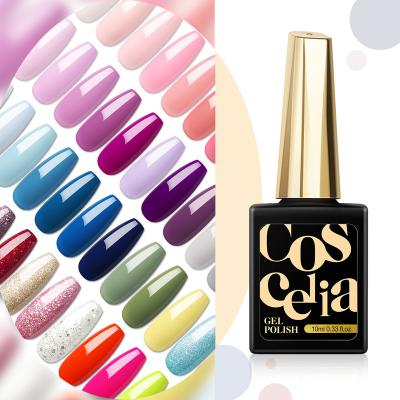 China Nail Art Beauty COSCELIA 48 Colors Fashion Amazon Hit Wholesale Gel Polish UV Gel Glitter Nail Wholesale Polish Semi Permanent Nail Paint for sale