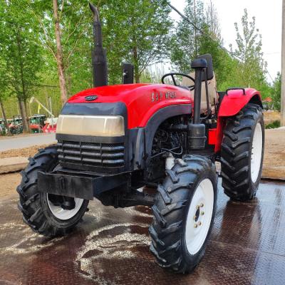 China Farms Interesting Four Wheel Drive Buy Mini 54HP YTO MF454 Used Tractors For Dry Farmland And Paddy Field for sale