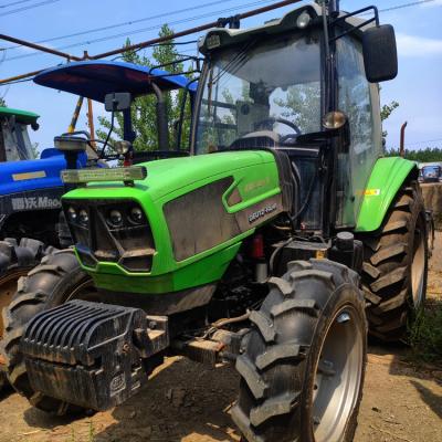 China Farms Professional Wholesale Four Wheel Drive 80HP DEUTZ-FAHR CD804S Used Tractors For Farms for sale