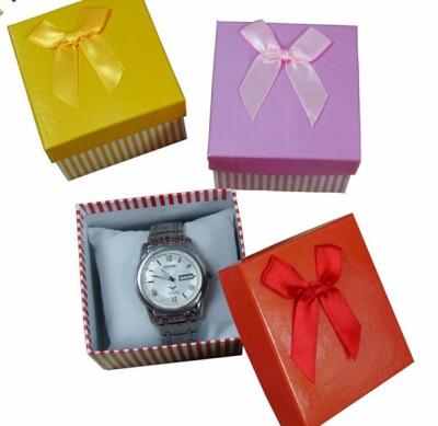 China Cusion for watch customized jewelry paper boxes jewllery gift packaging for sale