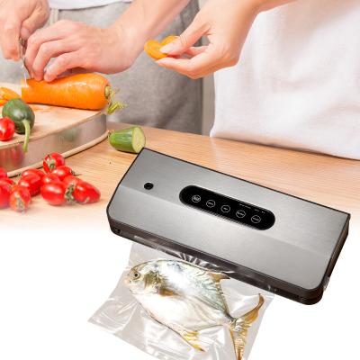 China Stainless Hotel Vacuum Sealer Machines For Food Saver Vacuum Bag Sealer Wrapping Machines For Canisters for sale