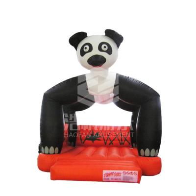 China Min Kids Bouncer Jumping Bounce Popular Outdoor Playground Inflatable Panda Bouncy Castle Room for sale