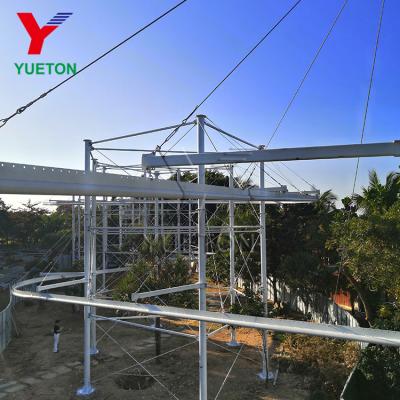 China Professional ALLOY Manufacturer Outdoor Adventure Equipment Amusement Park Ride Roller Coaster Zip Line for sale