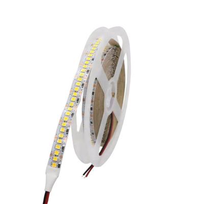 China - 10mm PCB 2835 SMD LED Strip Strip DC12V ip20 flexible warm white/cool white non-waterproof flexible light 204 leds/m for sale