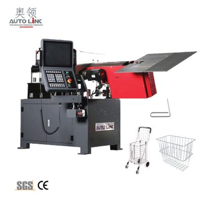 China Automobile 3.0-8.0 Steel/Metal Under Shelf Wire Bin 2D Bending CNC Wire Bending Machine 1200kg for sale