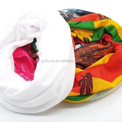 China Sublimation Flexible Blank Bandana Polyester Tube Seamless Bandana for sale