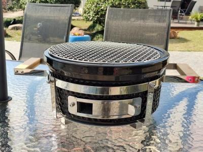 China De ceramische BARBECUE Kamado van de Lijst Zwarte Grill Te koop