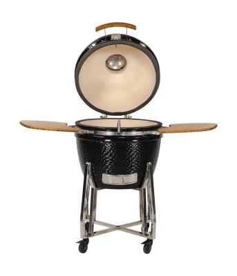 中国 Adjustable Charcoal 24 Inch Kamado Grill With Temperature Range 200-700°F 販売のため