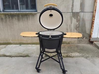 Chine Grille classique 22 pouces Kamado Grill BBQ Bulle Noire Glace Surface à vendre