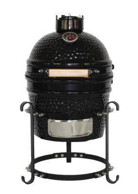 China 15 Inch 38.1cm Ceramic Kamado Grill , SGS Portable Kamado Grill for sale