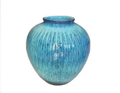 China 27cmx28cm Verglaasde Grote Binnen Ceramische Installatiepotten Te koop