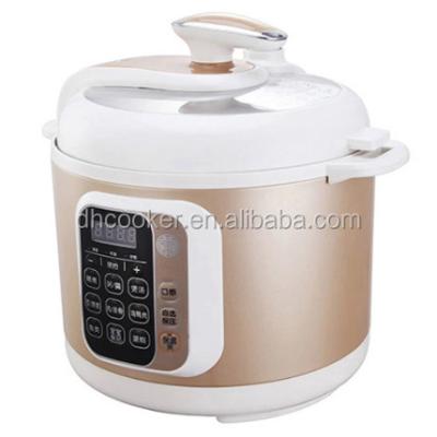 China Cooking time presetting ergonomic electric pressure cooker for sale