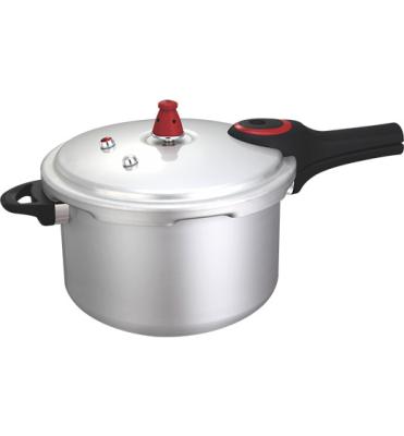 China Sustainable Aluminum Alloy Manual Aluminum Pressure Cooker In 4L / 5L / 7L / 9L for sale