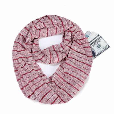 China 2020 Daily Life Fashion Women Scarf Winter Infinity Scarf Convertible Pocket for sale