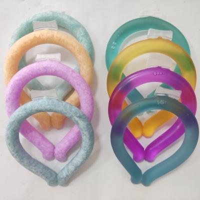 China 2022 Fashionable And Eco-Friendly Personal Eco-Friendly PCM Ice Safe And Comfortable Circle Neck Cooling Tubes for sale