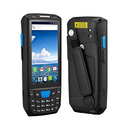 China Handheld Computer 4.5 Inch Android 9 Rugged Mobile 2D QR Barcode Scanner PDAs t80 for sale