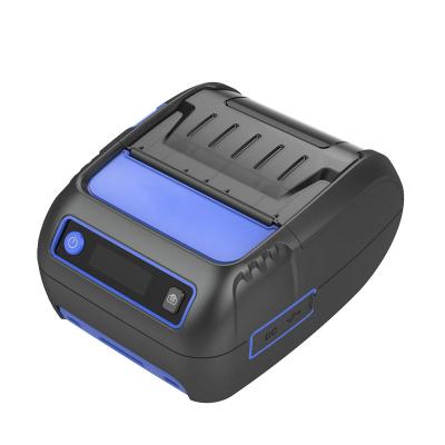 China Inch 58mm USB Tooth Black And White Mobile Blue Mobile Sticker Barcode Label 2 Position Thermal Label Printer for sale