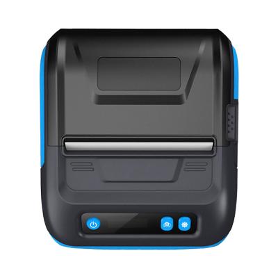 China Dropshipping black and white handheld thermal label 80mm good quality mobile position tooth blue qr code sticker printer for sale