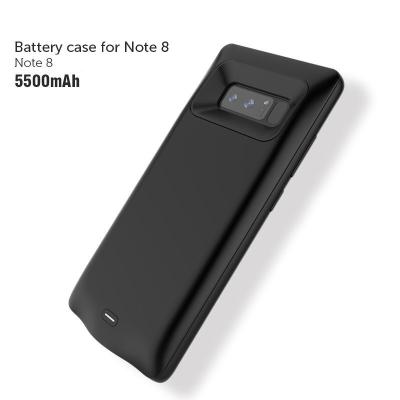 China Wireless Slim Backup Power Bank Case External Charging Case For Sansung Note 8 Power Case Charger for sale