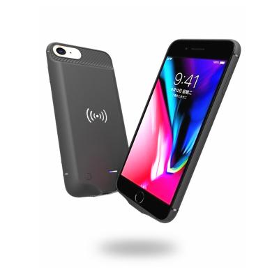 China Universal Portable Wireless 5000mAh Battery Case for iPhone 6/6S/7/8 with Qi Wireless Charging for sale