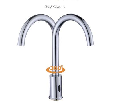 China Metered Faucets Bathroom Set Accessories Automatic Sensor Faucet Touchless Bathroom Sense Water Kitchen Faucets Or Water Tap for sale