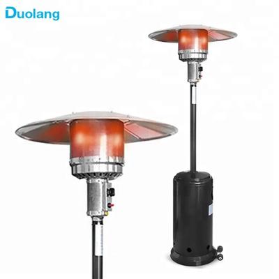 China 2020 Style Gas Stored Modern Outdoor Patio Heater Stand Heater Natural Gas Outside Heaters Cover For Garden for sale