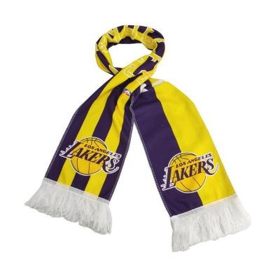 China Custom Fabric Factory Direct Sports Acrylic Knitted Scarf For Soccer NFL Baseball Soccer BASKETBALL Fan for sale