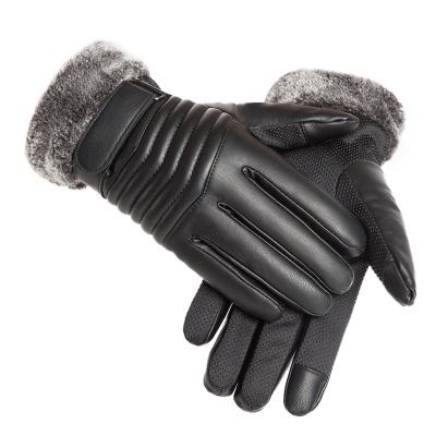 China Outdoor Sports Unisex Custom Leather Full Finger Fishing Cycling Cycling Driving Motorcycle Gloves for sale