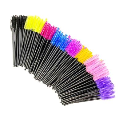 China Easy Disposable Makeup Eyelash Brushes Eyebrow Brush Mascara Wands Makeup Brushes Cosmetic Eyelash Extension Tools brochas maquillaje for sale