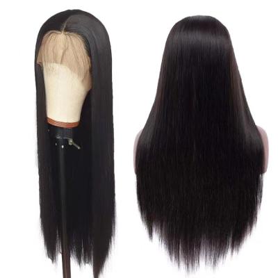 China Silky Straight Lace Front Wig Wave 13X4 Hd Straight Lace Front Wig Brazilian Transparent Straight 30 Inch Lace Front Women Human Hair Wigs For for sale