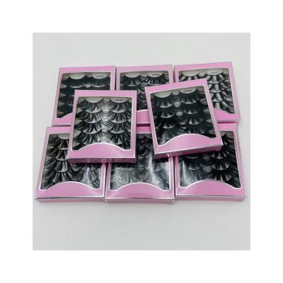 China 5Pairs 3D Mink Lashes False Eyelashes Natural /Thick Long Soft Eye Lashes Makeup Beauty Tapered Extension Tools for sale