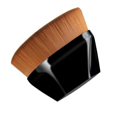 China High Quality Hexagon Handle Smudge Brush Foundation Rhombus Short Magic Makeup Brush High Quality Liquid BB Cream Blush Powder Brush for sale