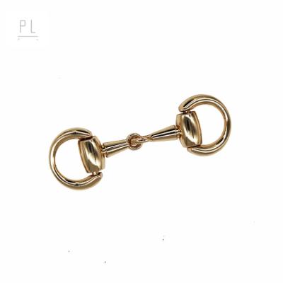 China Metal Chains Gold 70mm Long Shoe Buckle Chain Can Be Used As Shoe Buckle, Case And Bag Decoration for sale